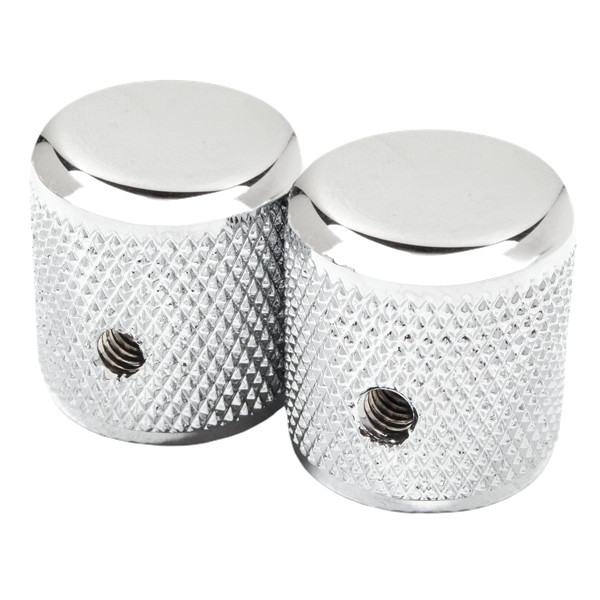 FENDER AMERICAN VINTAGE 1958 TELECASTER CHROME KNOBS SET/2 PN 009-4057-049 NEW!