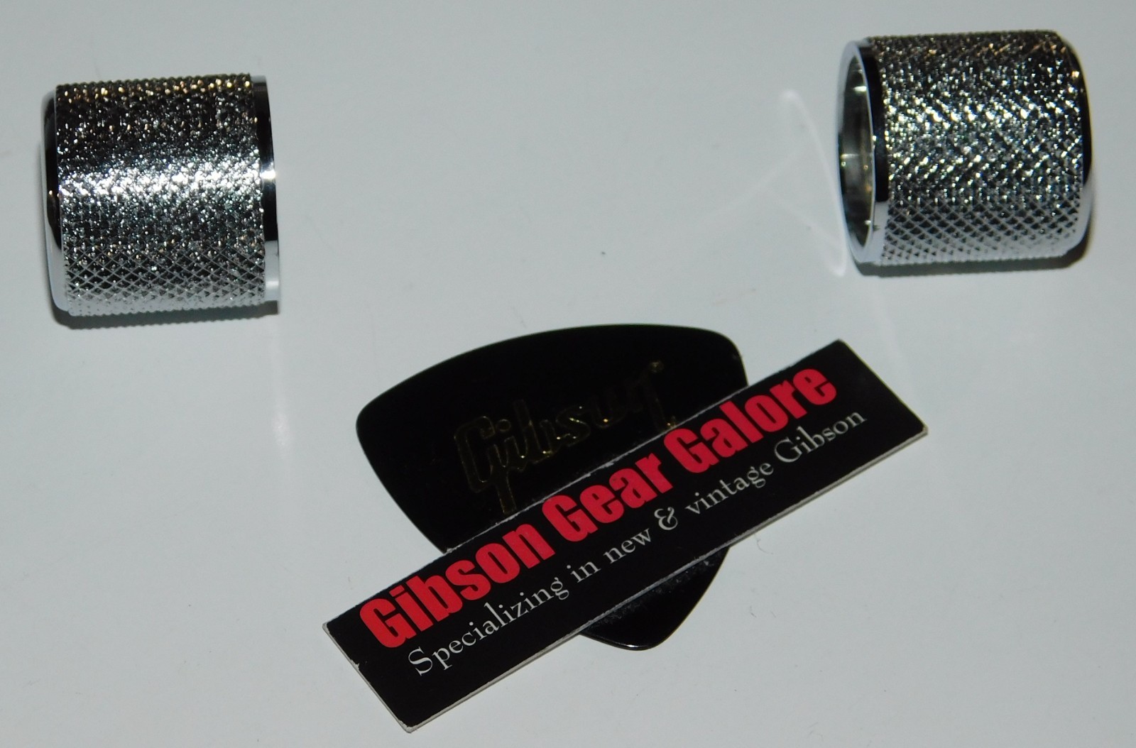 Fender Tony Franklin P Bass Knobs Set Chrome Precision Guitar Parts Project Jazz