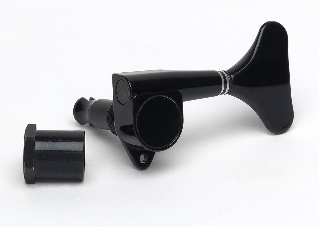Allparts Single Economy Sealed Bass Key, Bass Side Black