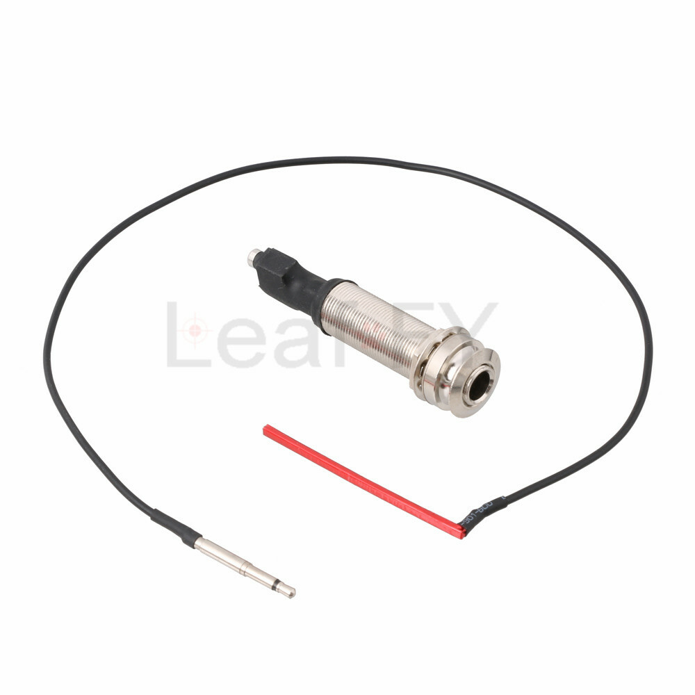 1/4″ Mono End Pin Jack With Piezo Pickup Under-Saddle Passive For Ukulele