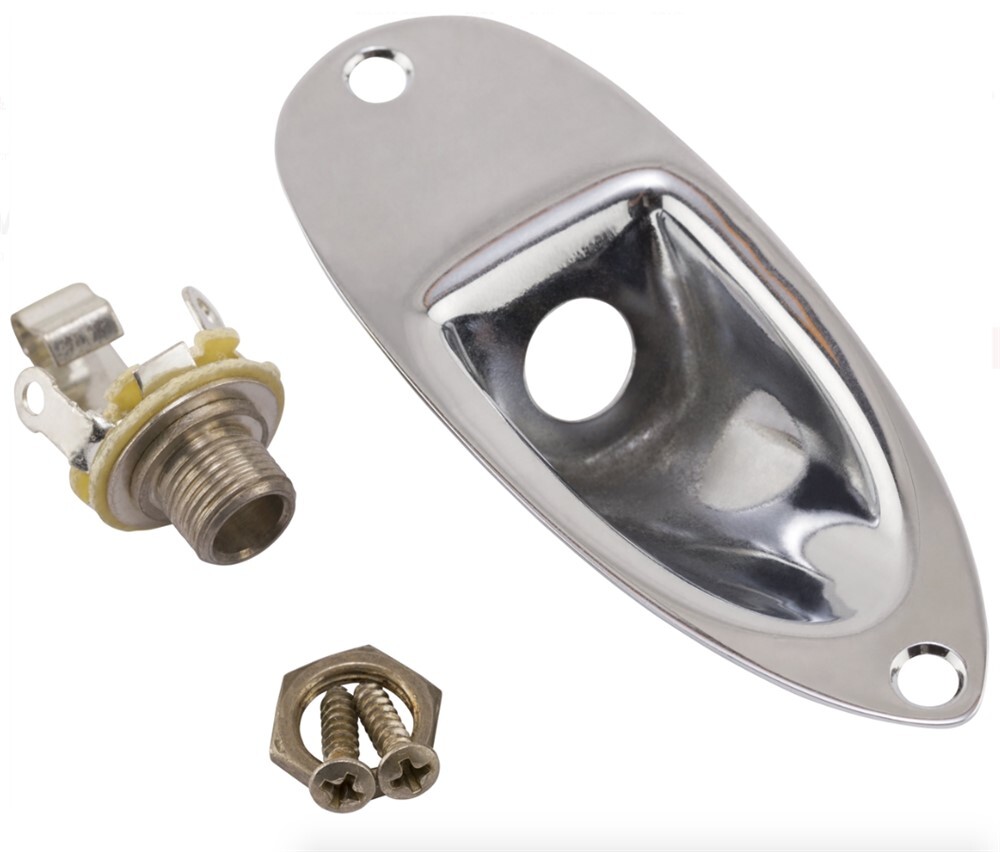 NEW – Fender Road Worn Stratocaster Jack Ferrule with Hardware, #099-7206-000