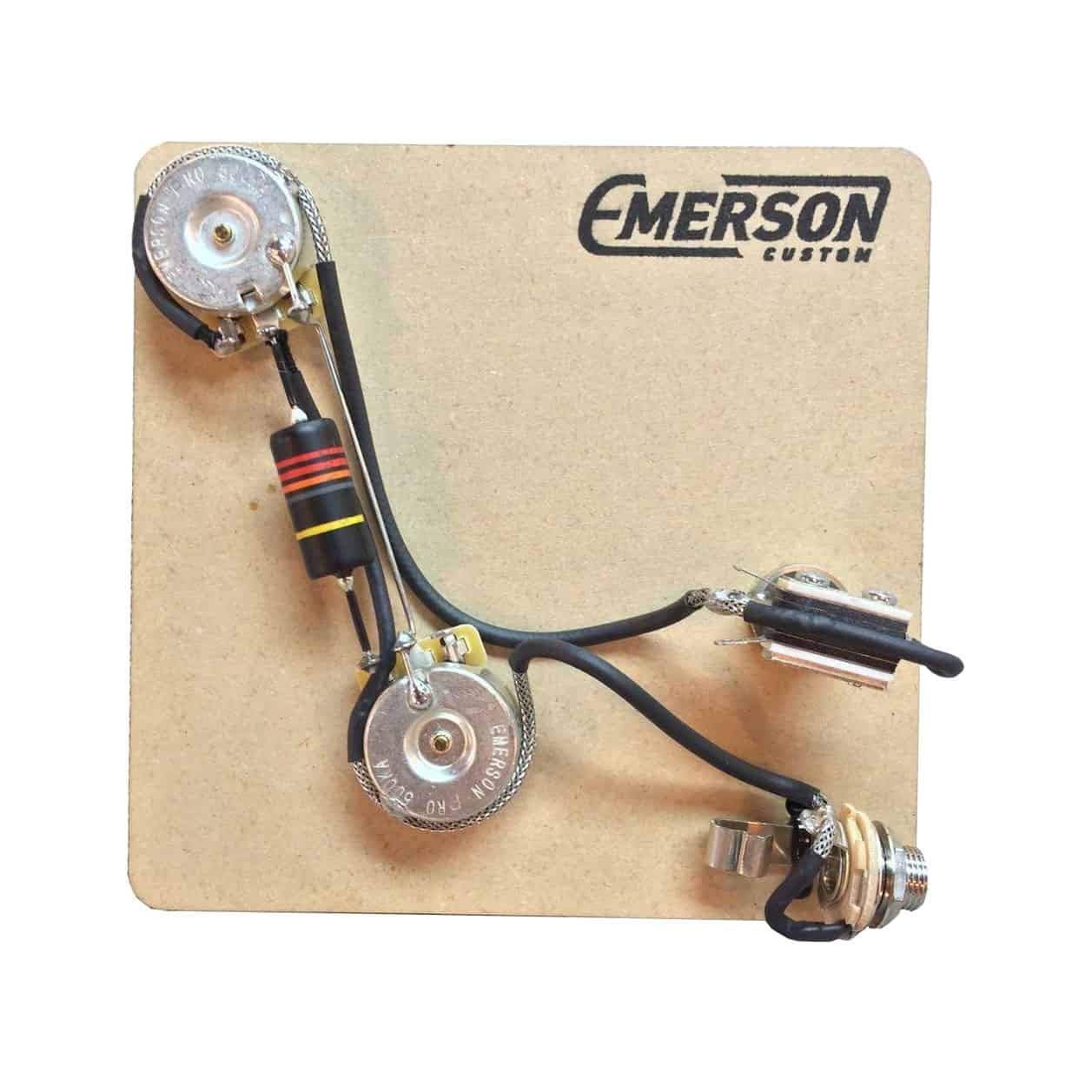 Emerson Custom PRS 2-Knob Prewired Kit