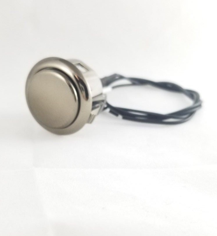 Tesi DITO XL Metallic 30MM Momentary Arcade Guitar Kill Switch Smoke Chrome