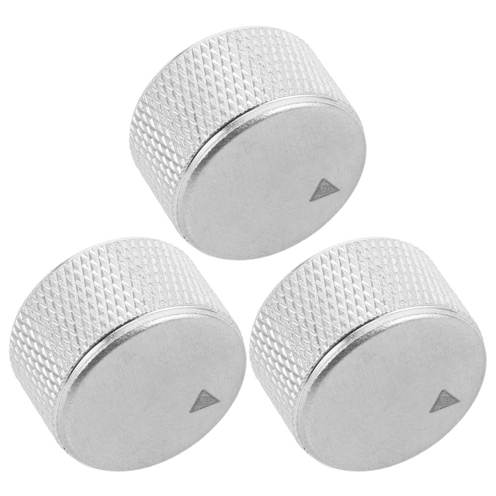 3 Pcs All Aluminum Audio Knob Guitar Volume Knobs Control Potentiometer