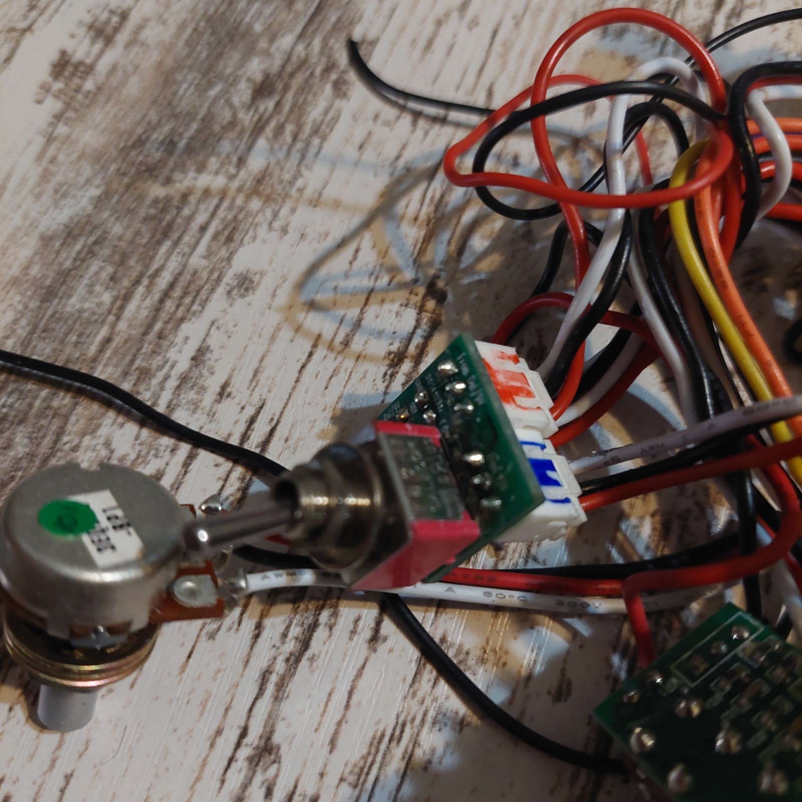 Ibanez EQB-IIIS 3-band EQ with bypass Electronics Wiring Harness off SR756
