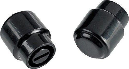Genuine Fender Telecaster/Tele Guitar BLACK Barrel Switch Tip Knobs – Set of 2