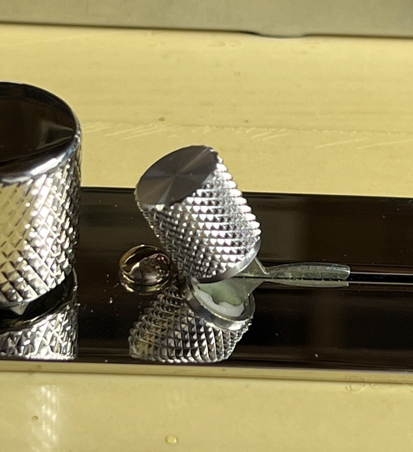 Kinnatone short stainless Steel Strat Or tele switch tip Blade Style