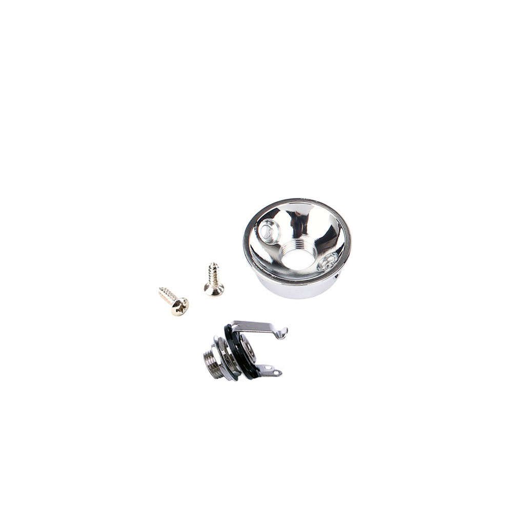 Metal Socket Jack Plate Holder For Telecaster TL Electric Guitar assembly Kits