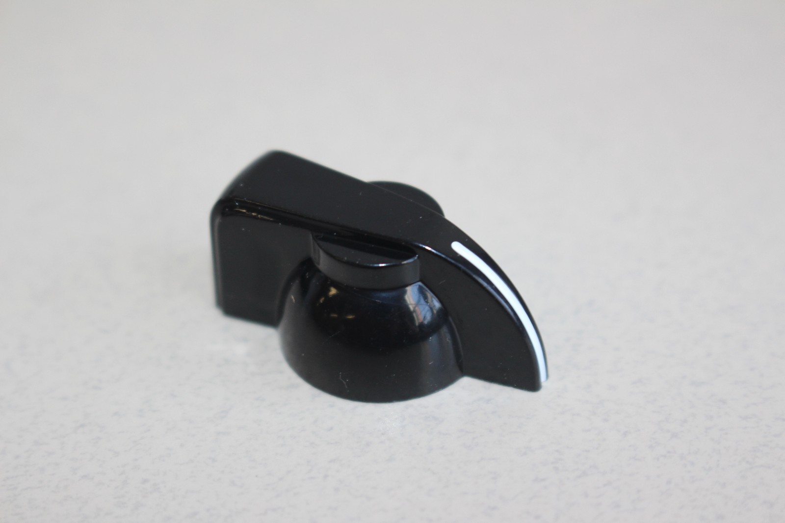 NEW – Chicken Head Pointer Knob | BLACK | W/ Set Screw | 1/4″ – FAST US SHIPPER
