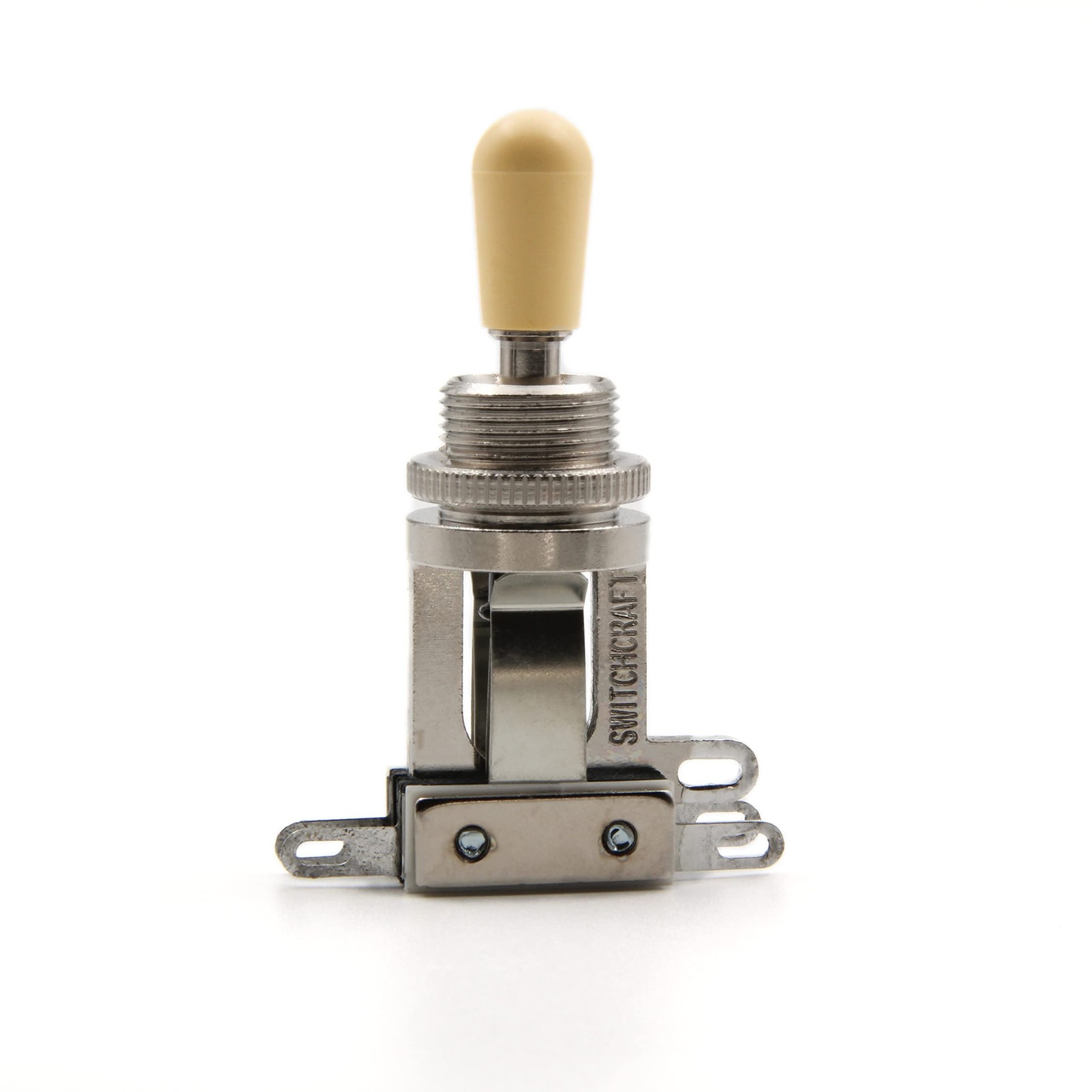 Switchcraft 3-Way Toggle Switch – Short Straight with Genuine Cream