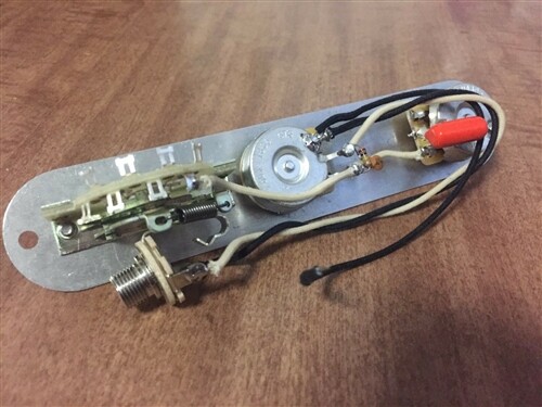 Fender Nashville Telecaster Wiring Harness Upgrade CTS CRL Switch Orange Drop