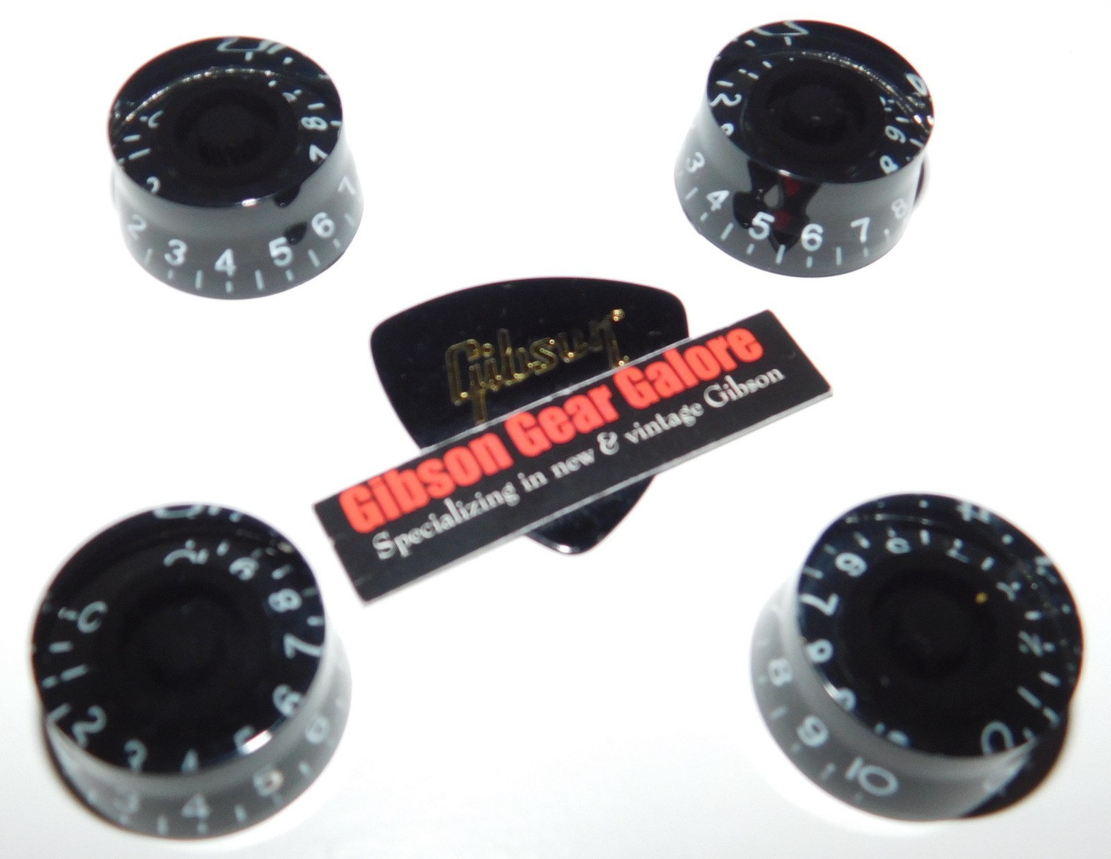 EVH SA-126 Standard Speed Knobs Black SG Guitar Parts Custom Les Paul Project