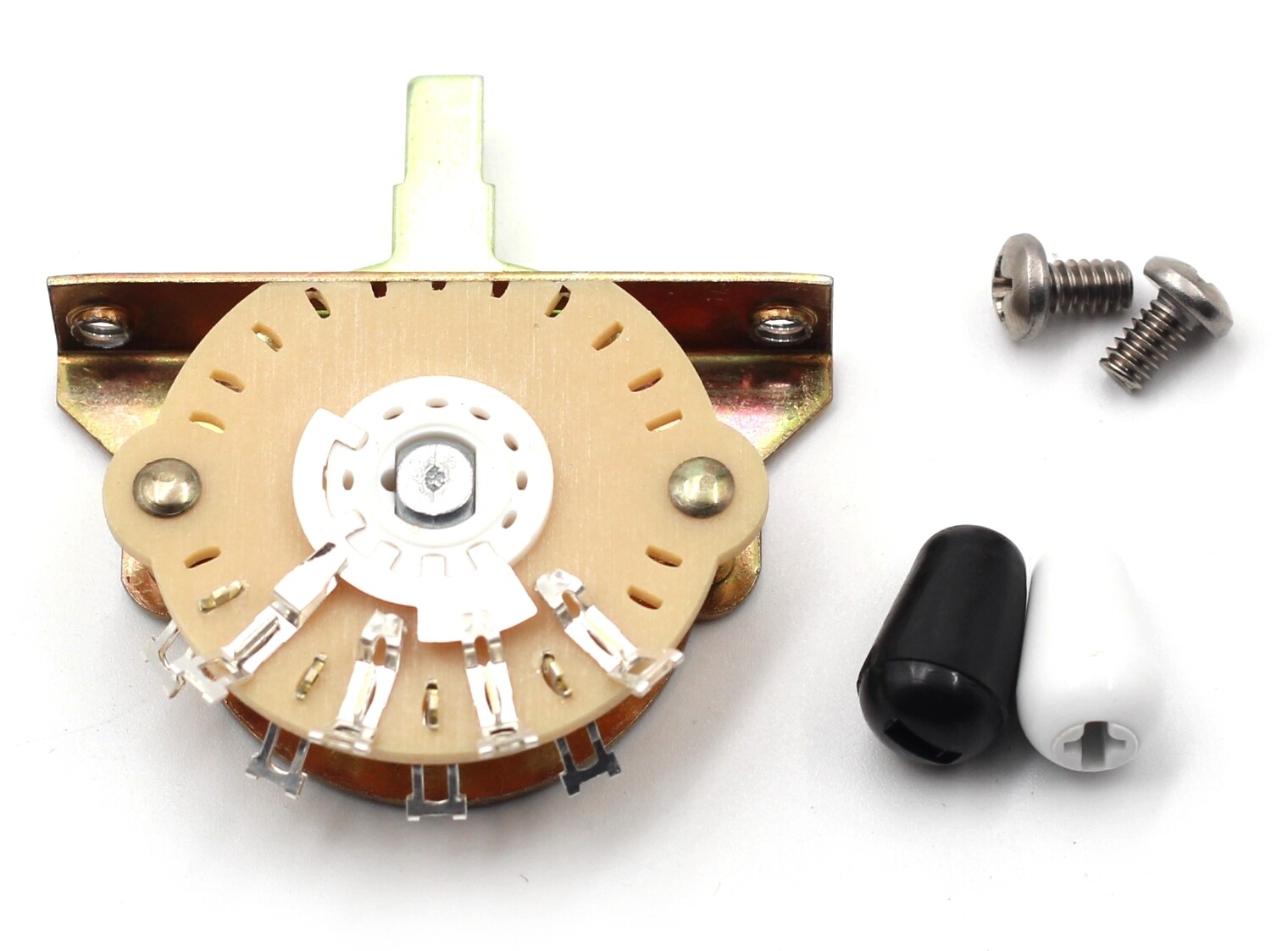 Oak Grigsby 5-way Switch – WHITE Tip or BLACK Tip – for Fender Strat®