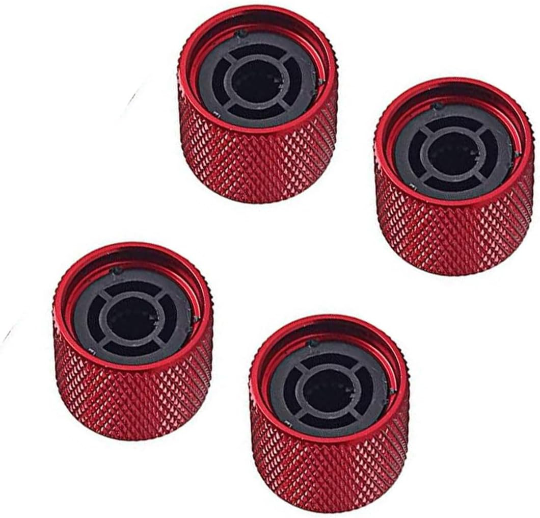 4Pcs Guitar Knobs Metal Volume Tone Control Knobs Guitar Dome Knobs Compatible w