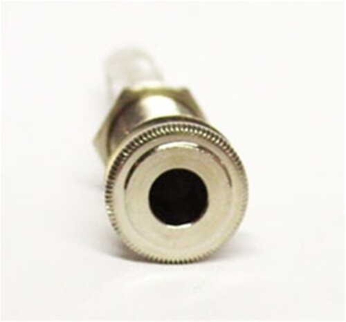 NEW – Switchcraft #152B Long Thread Barrel Stereo Input Jack – CHROME