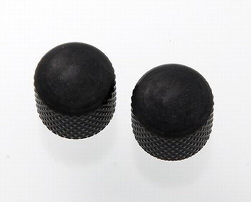 NEW Push-On Dome Knobs For Split Shaft Pots – BLACK