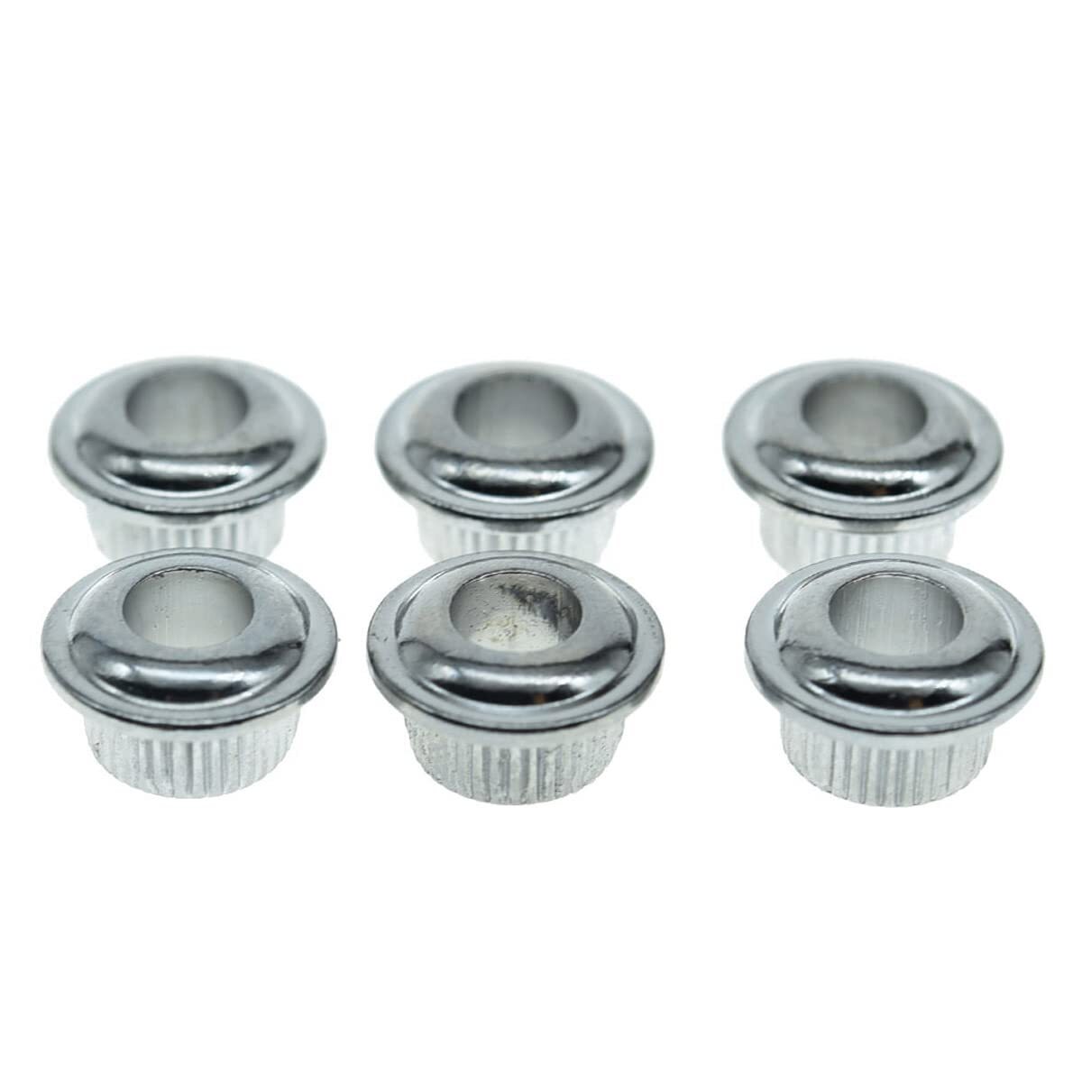 6 Pack Guitar Tuner Conversion Bushings for Retro Vintage Guitar Machine Heads