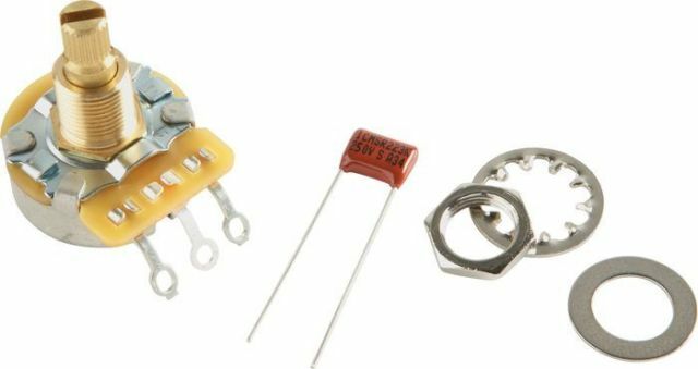 Fender 500K Split Shaft Potentiometer (Volume or Tone); 099-0834-000
