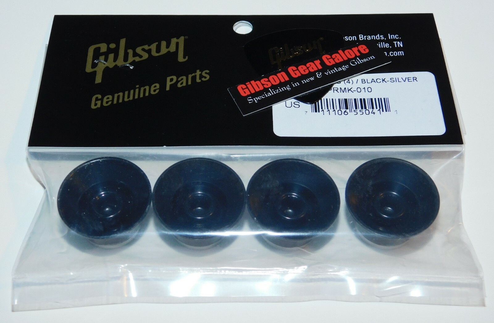Gibson Les Paul Knobs Set Black Top Hat Guitar Parts R9 SG Custom ES Project RD