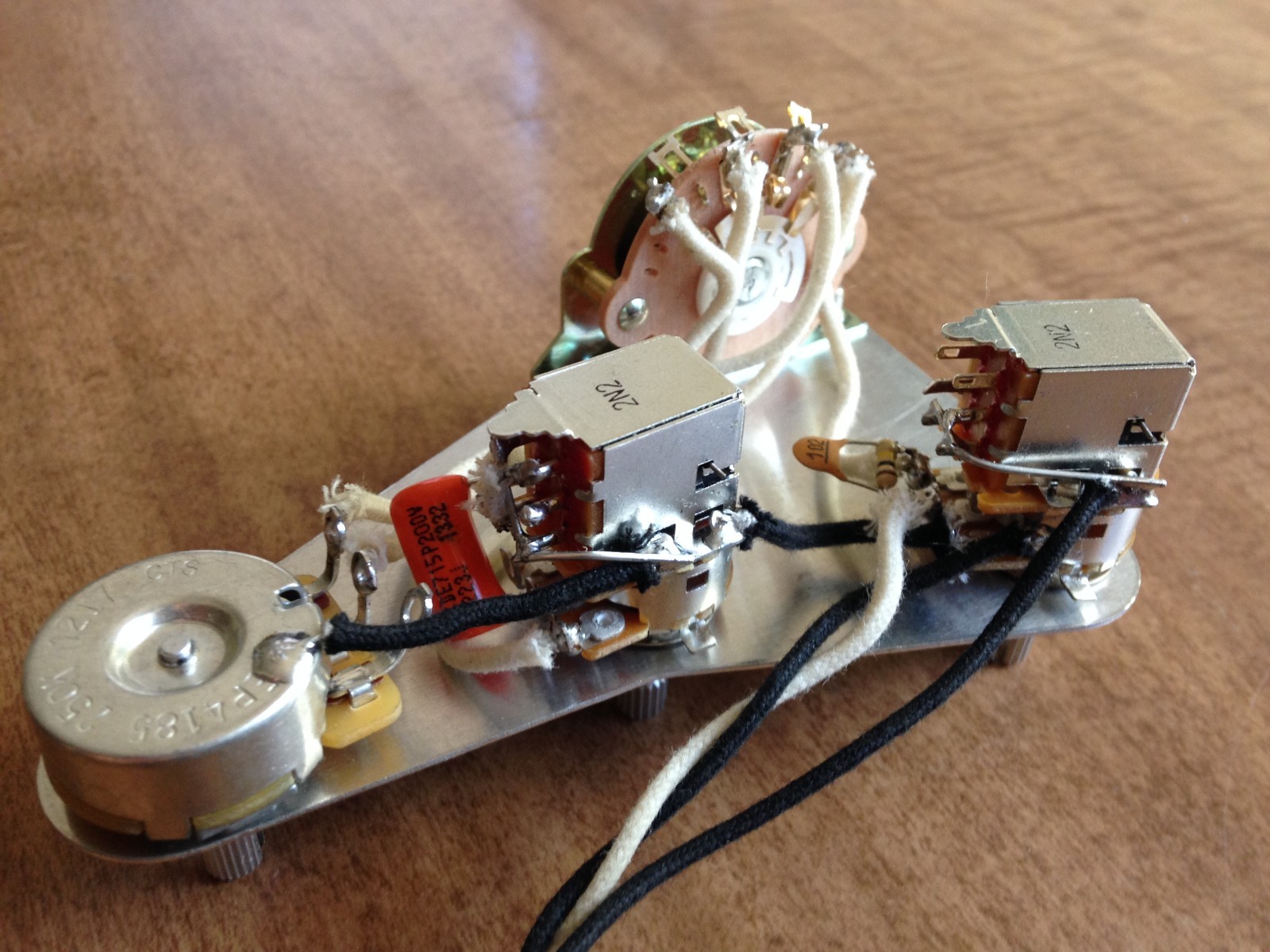UP TO 19 Tones! Wiring Harness HSH HSS Fender Stratocaster 250k Coil Split Blend