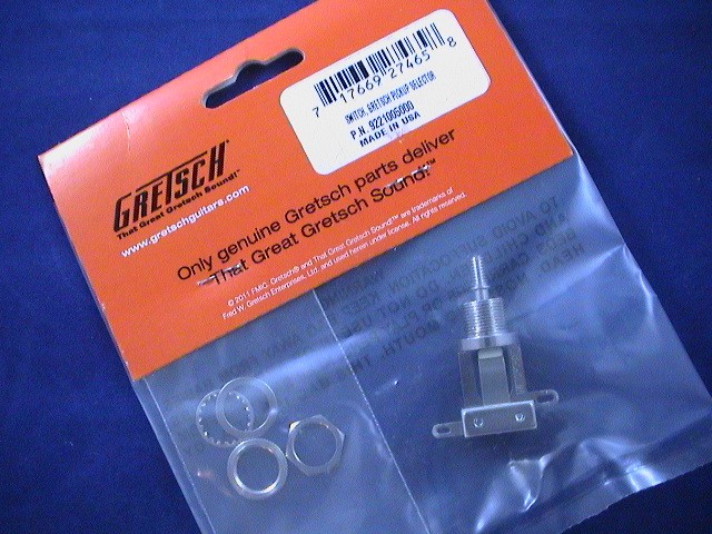 GRETSCH GUITAR PICKUP SELECTOR SWITCH PN 922-1005-000 MADE IN USA NEW!