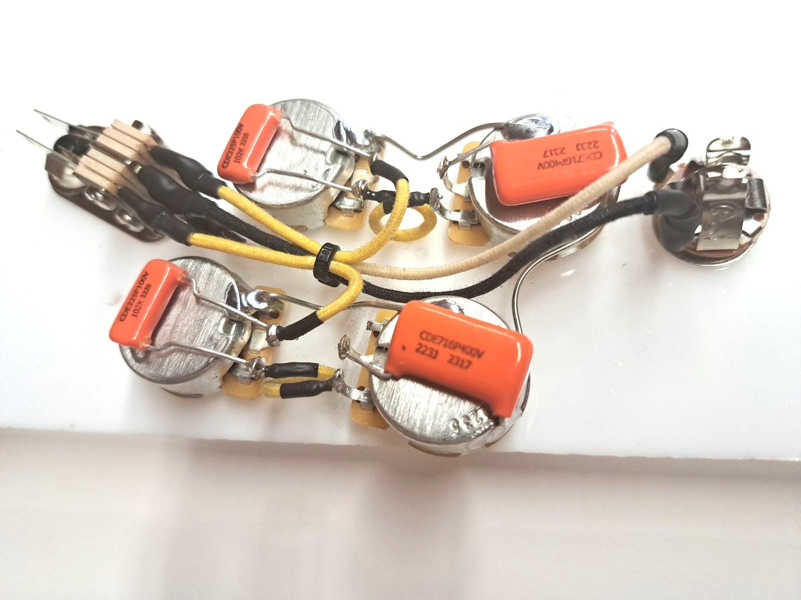 SG Style Electric Guitar Wiring Harness Kit – Free USA Shipping