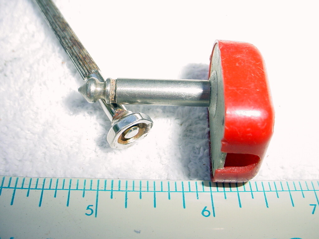 Vintage Red Switchcraft 1/4″ Phone Plug Jack Guitar Amps