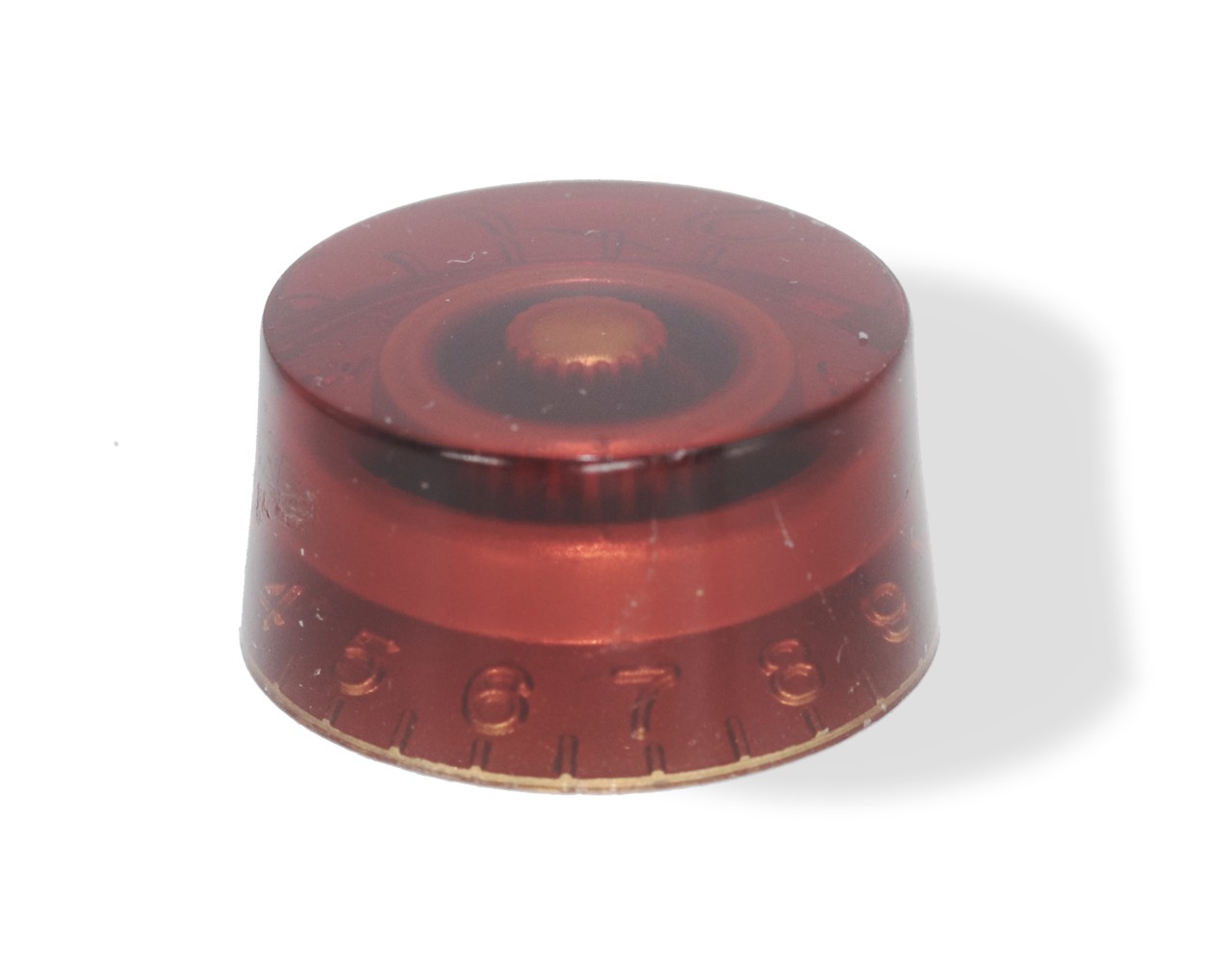 Knob Speed Style amber 6mm 24 spline Package of 2