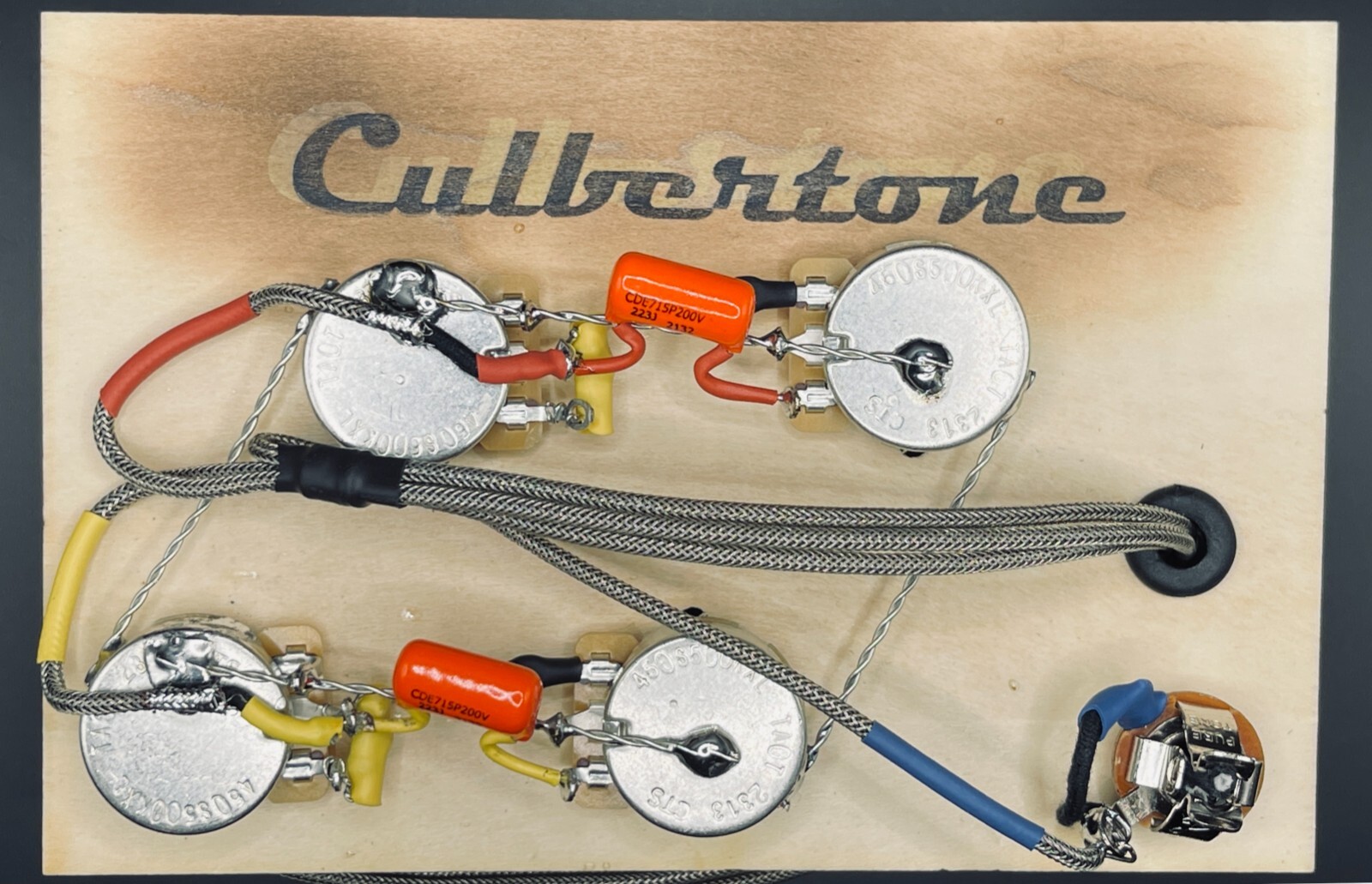 Culbertone More Paul Vintage Modern Les Paul Wiring Harness