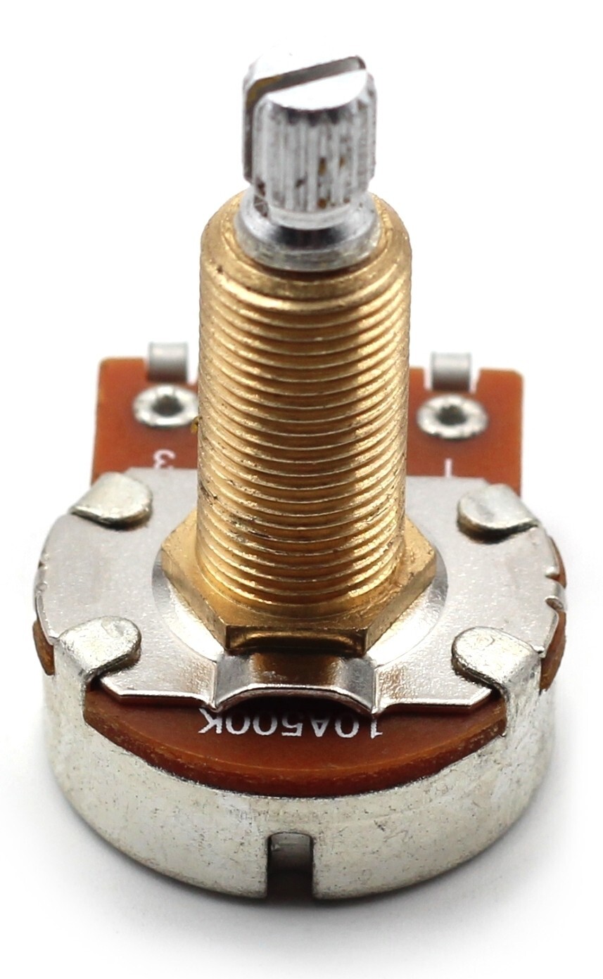 BOURNS 500K LONG SHAFT LOW FRICTION AUDIO TAPER POT / POTENTIOMETER – 1X