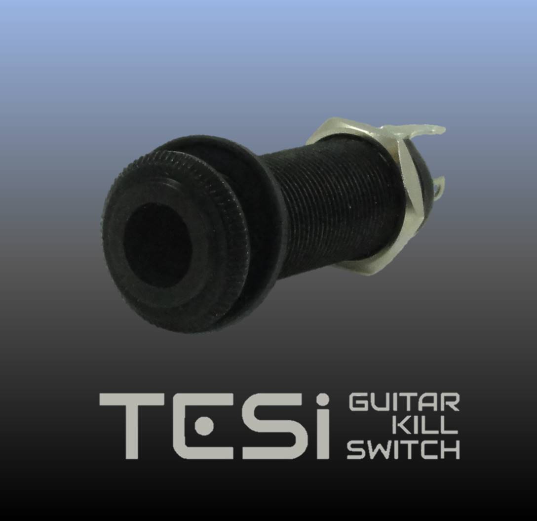 Tesi Premium Stereo Output Barrel Jack – Black