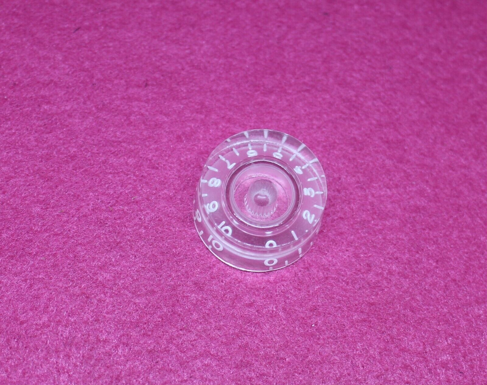Clear Speed Knobs For Gibson USA CTS Pots (4) Made in Japan