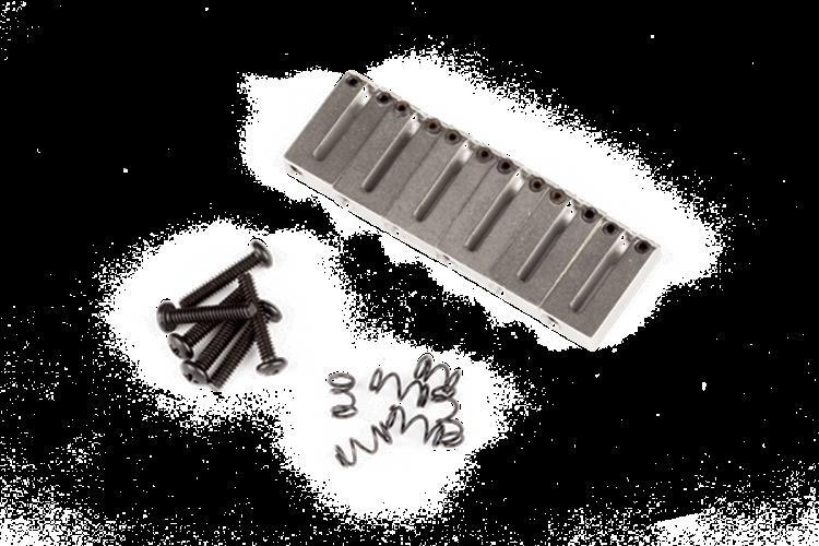 Fender Amercian Series Guitar Bridge Saddles, Satin (6)