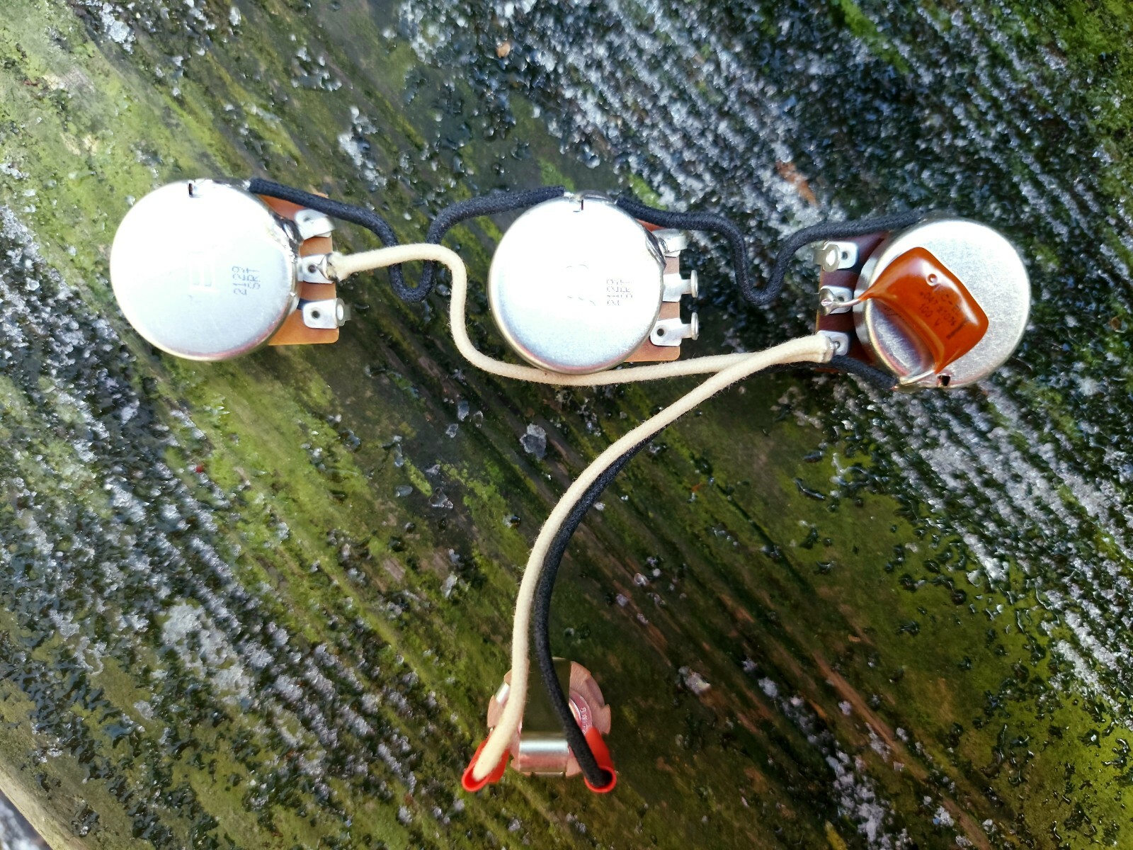 Gibson Thunderbird 70s Series Wiring Harness Bourns pots KellingSound