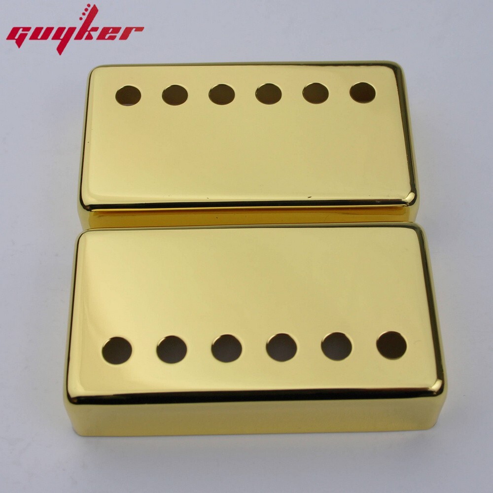 1Set Humbucker Guitar Pickup Covers Cupronickel Material for LP Guitar Gold