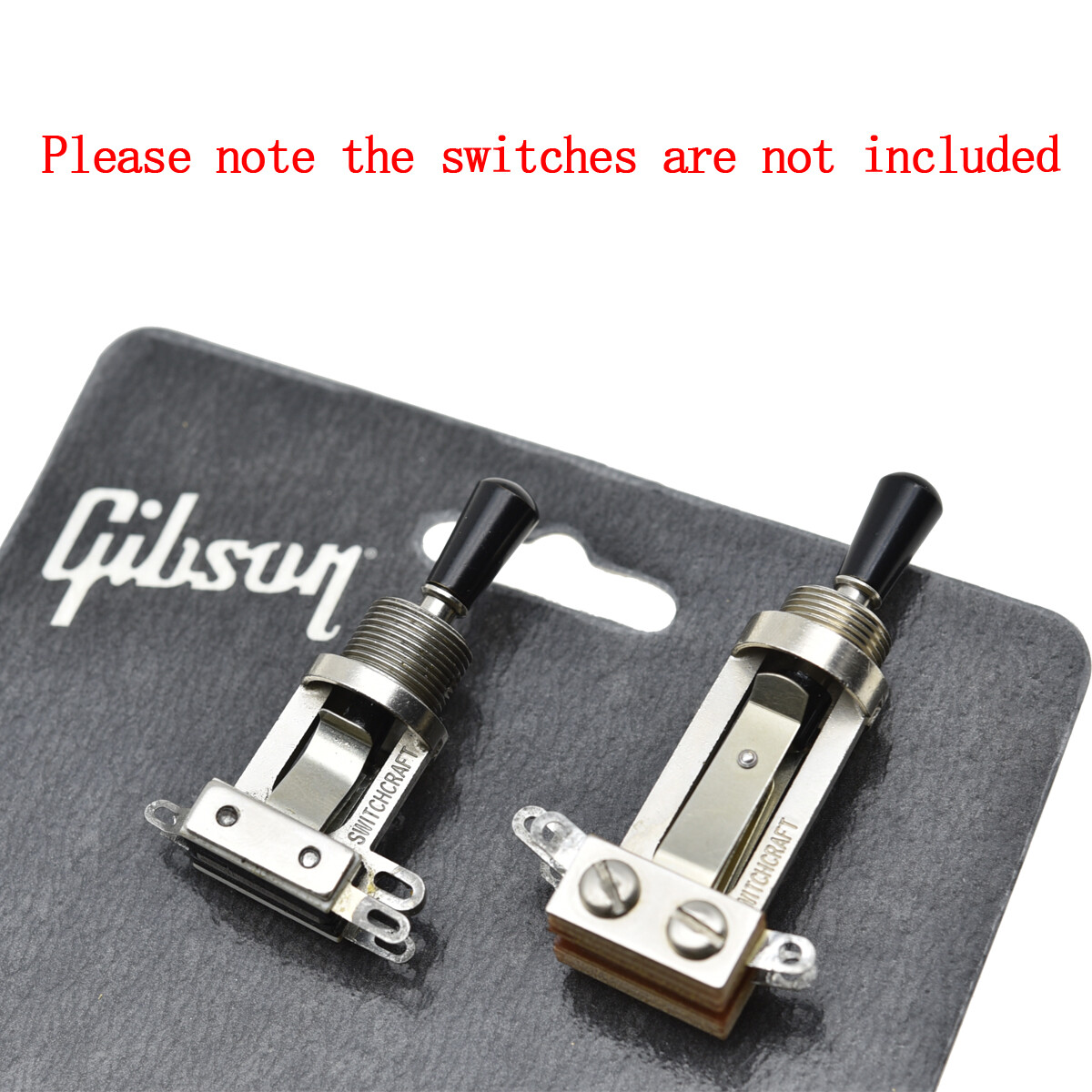 5x Black USA Thread SAE 8-32 Metal Toggle Switch Tip Fits Gibson/Switchcraft—/