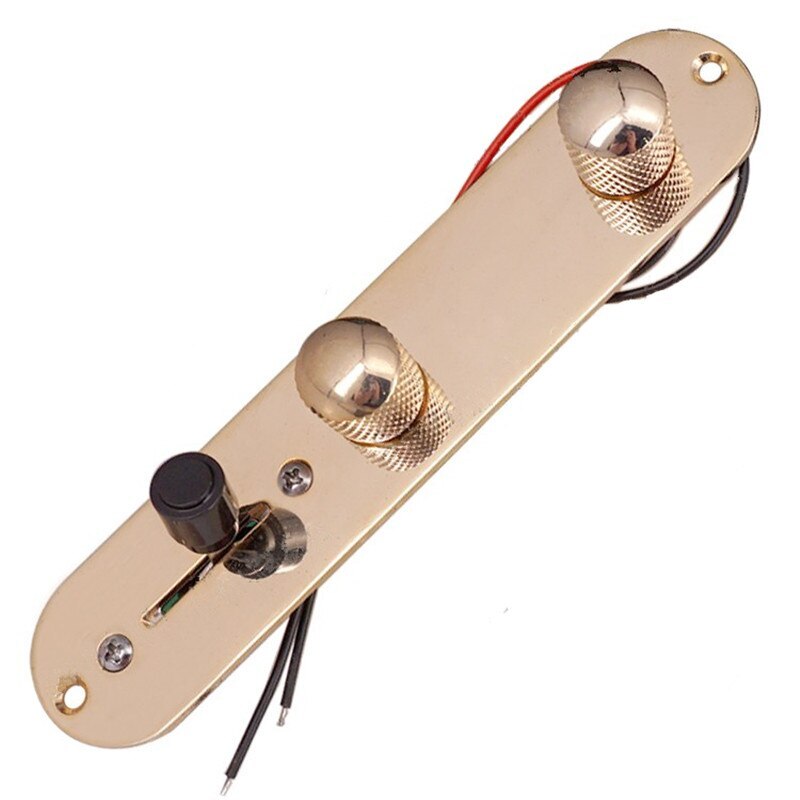 Electric guitar control board wiring harnes prewired 3way switch wired with knob
