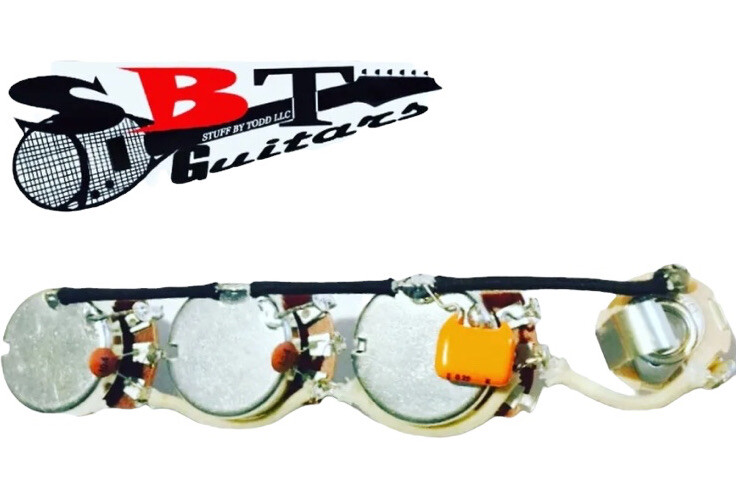 Custom Shop Jazz bass Wiring Harness!, Pro Sound!