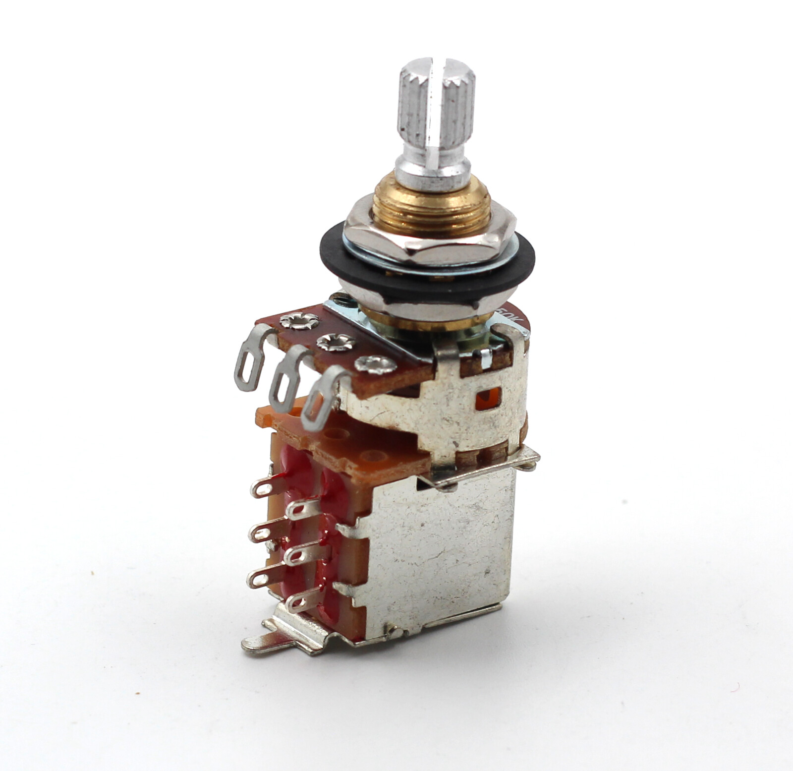 Bourns 250K Push/Pull Short Split Audio Taper Pot / Potentiometer DPDT – 1X