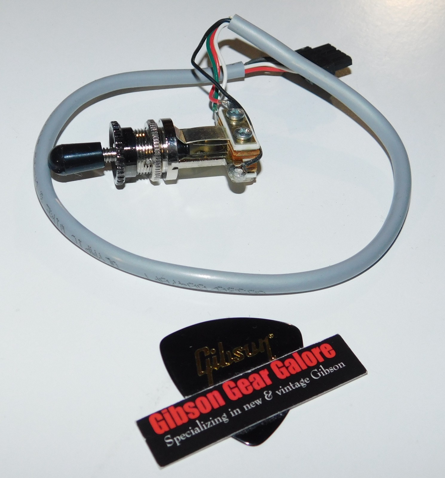 Gibson Les Paul Studio Session Switch Assembly Guitar Parts Black Short Project