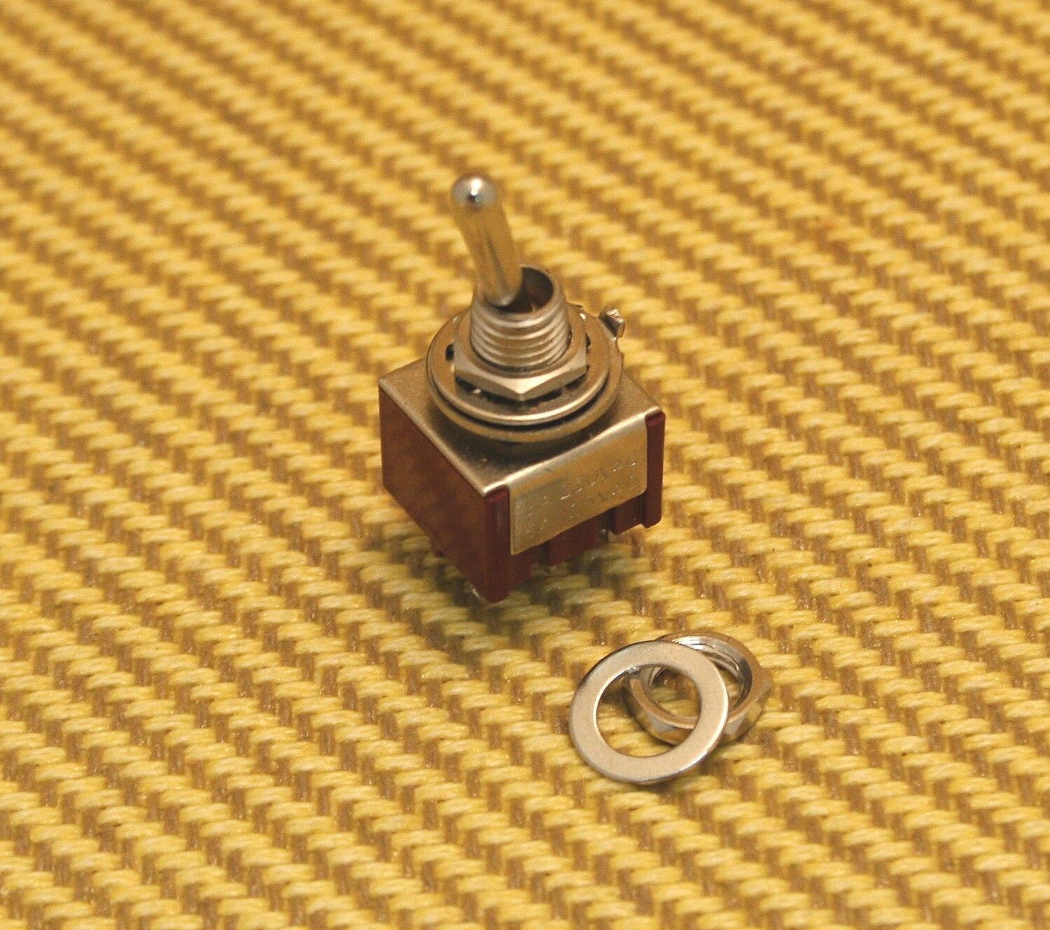 009-3489-000 Fender Guitar Nickel ON-ON Mini Toggle Switch Modern Player Tele