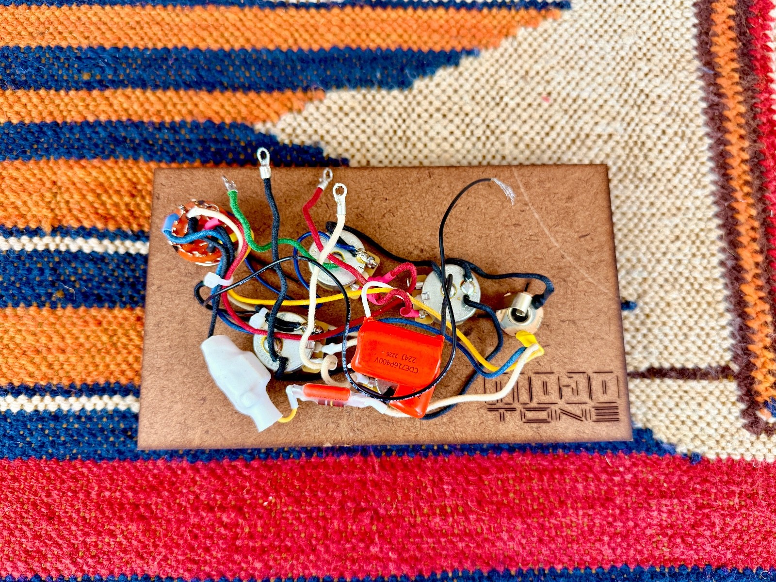 Mojotone EB-3 Bass Guitar Pre Wired Wiring Harness EB3 Mojo-Tone Lightly Used