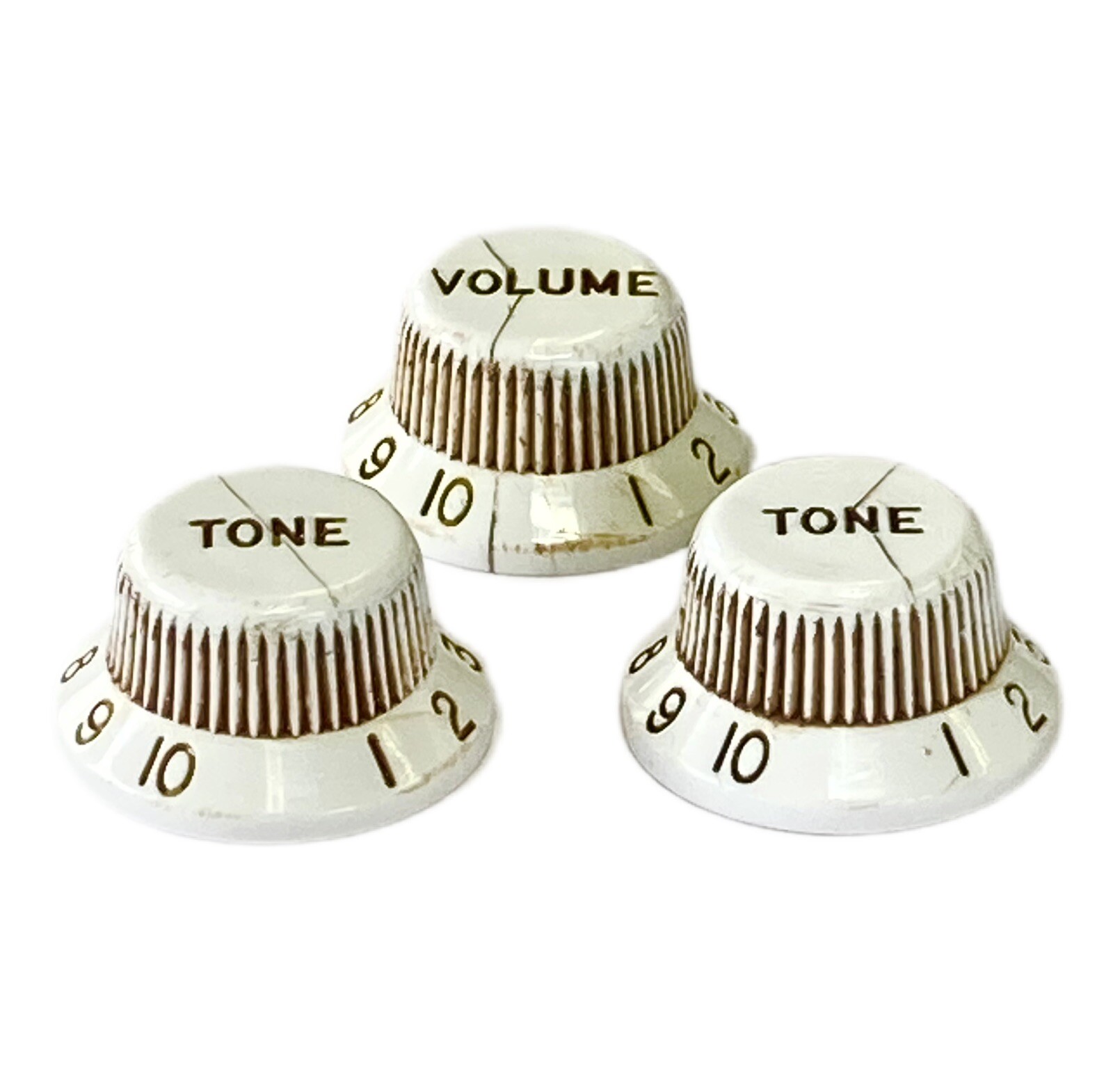 stratknobs Relic aging 50’s Bakelite-style Inch for Fender® Stratocaster® Strat