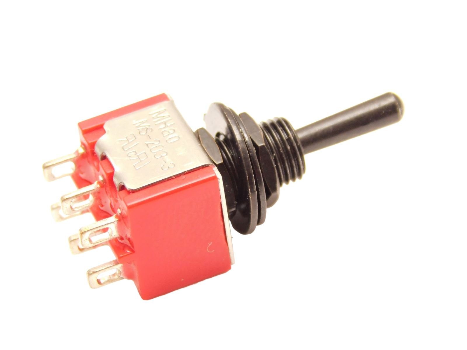 Switch Mini Toggle ON/ON/ON Black Series/Split/Parallel Tiaway