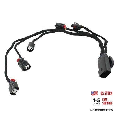 Fuel Injector Right Rail Wiring Harness for Chevrolet Camaro GMC Yukon