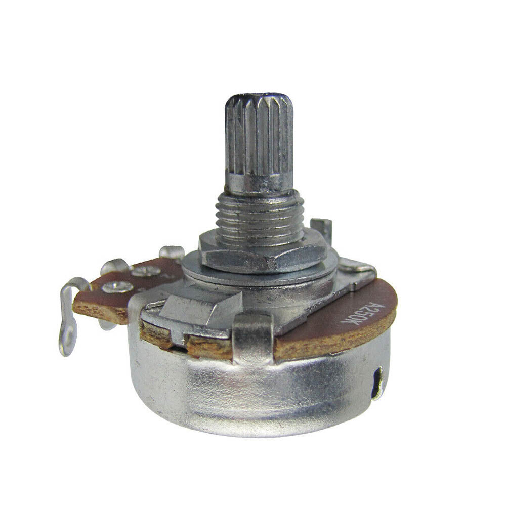USA A250K Guitar Bass Pots Potentiometer Short Shaft Audio Tone Control 20pcs