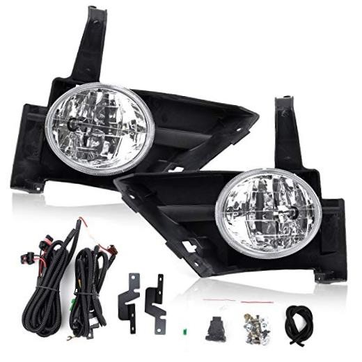 Fog Lights for 2005 2006 CRV Clear Lens Driving Bumper Fog Lamp Assenbly RP1