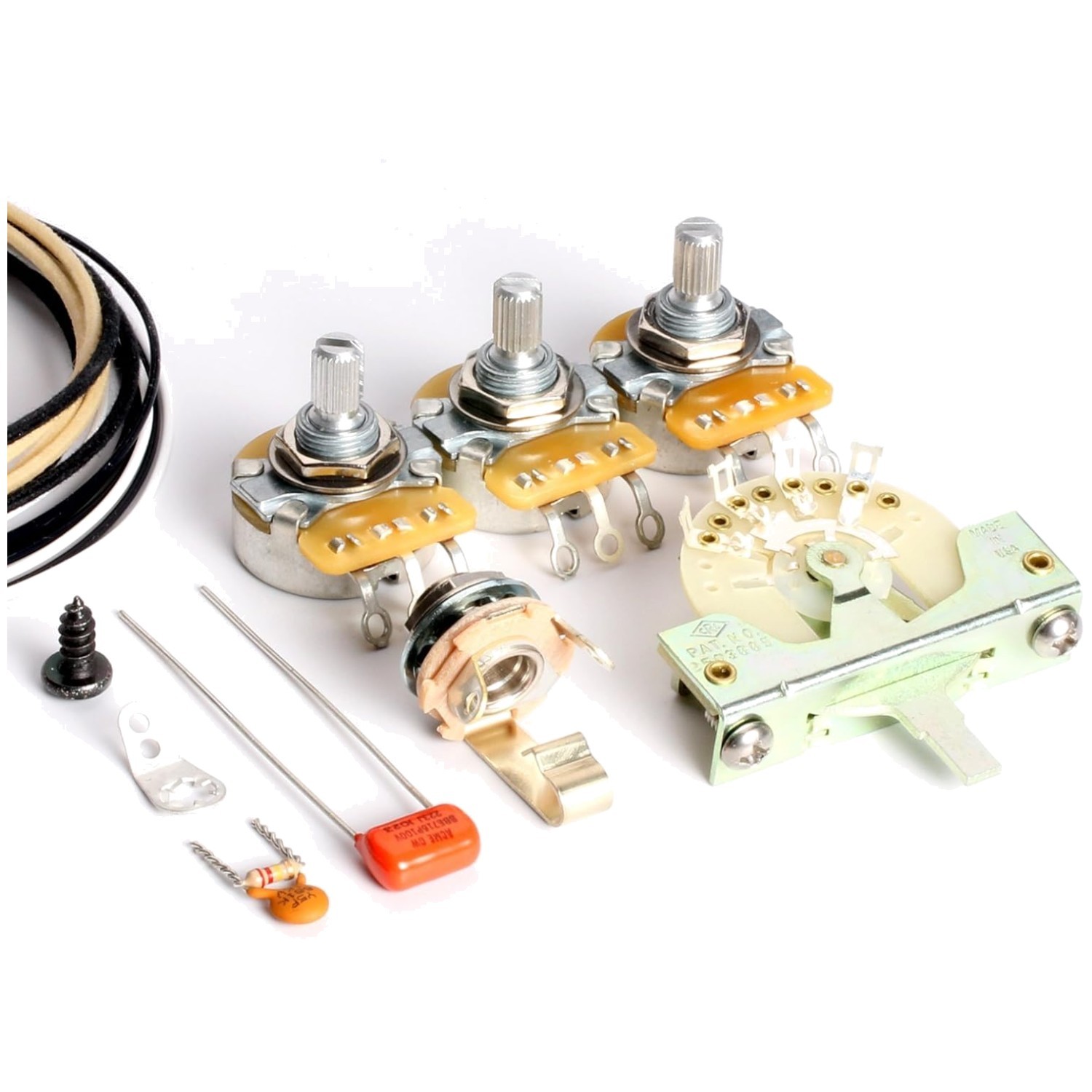 Fender Stratocaster Wiring Kit – Modern Configuration