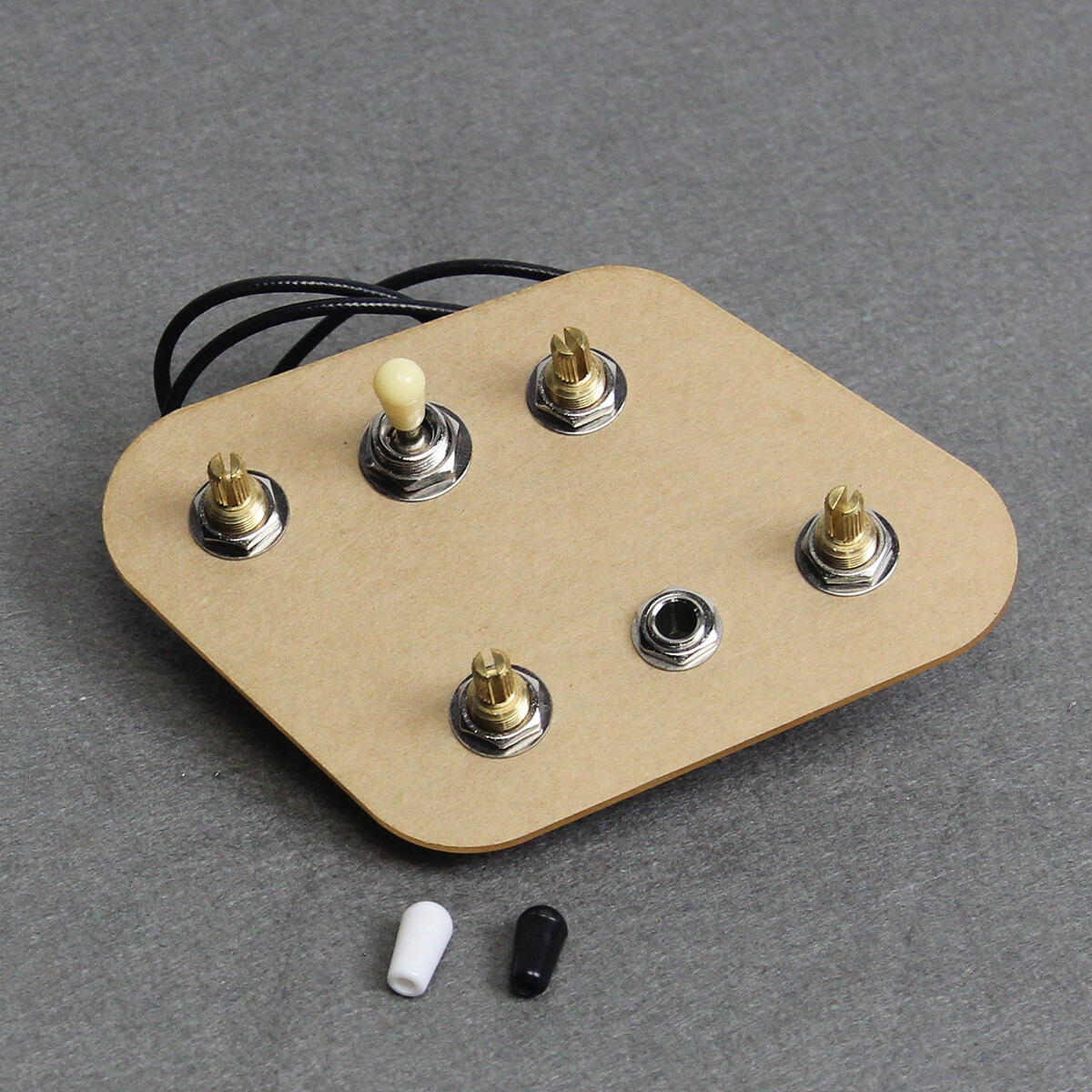 FLEOR Prewired 2T2V Guitar Wiring Harness Kit 3 Way Switch for SG 6 Holes