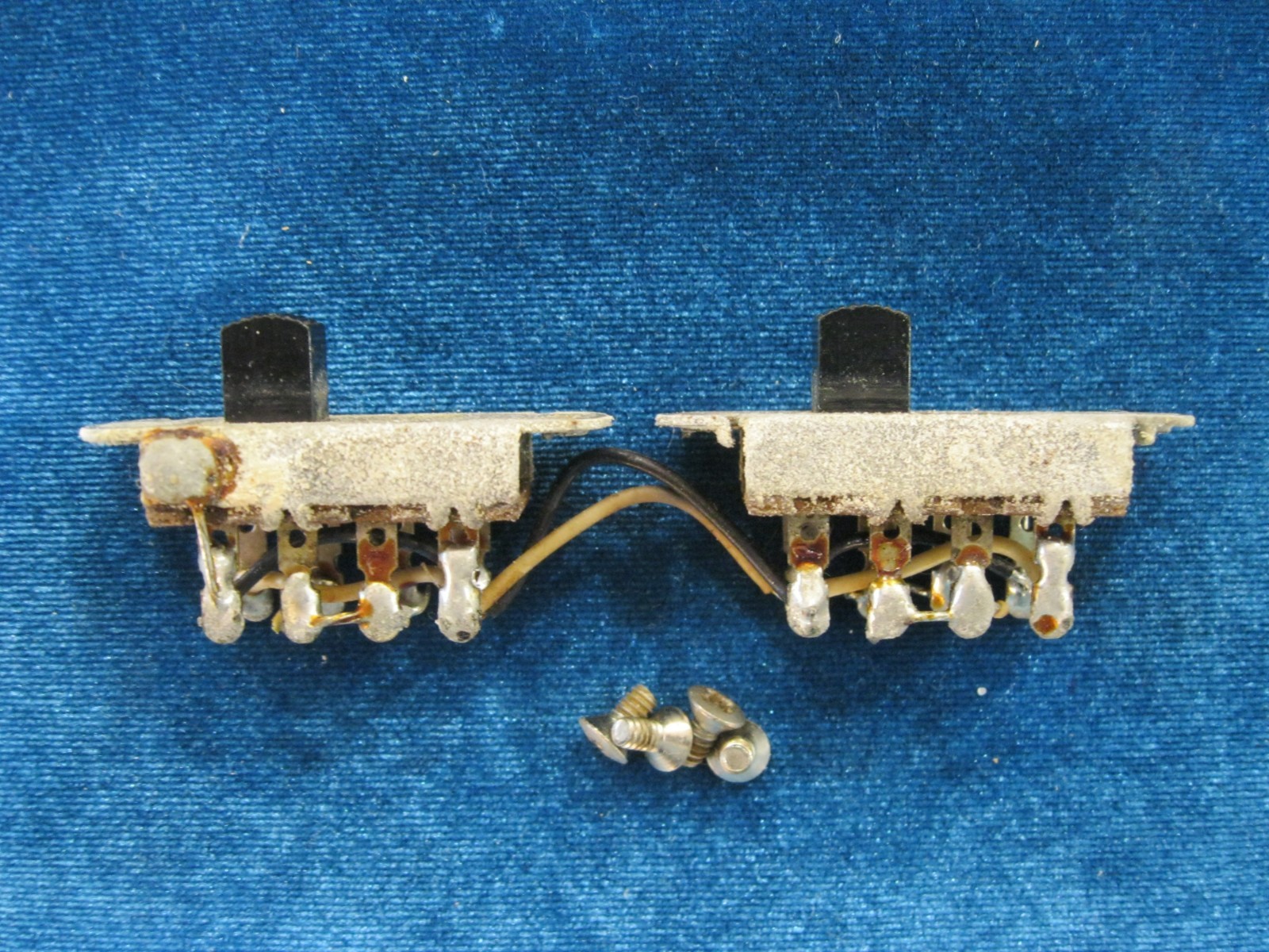 Two 1973 Vintage Fender Mustang or DuoSonic Guitar Switches